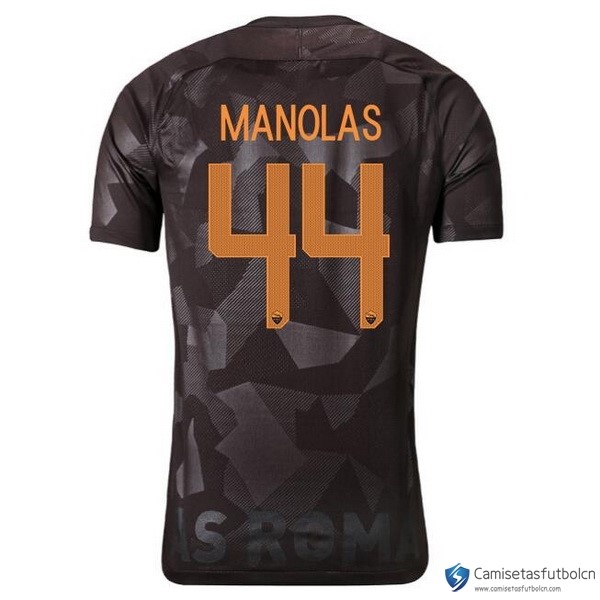 Camiseta AS Roma Tercera equipo Manolas 2017-18
